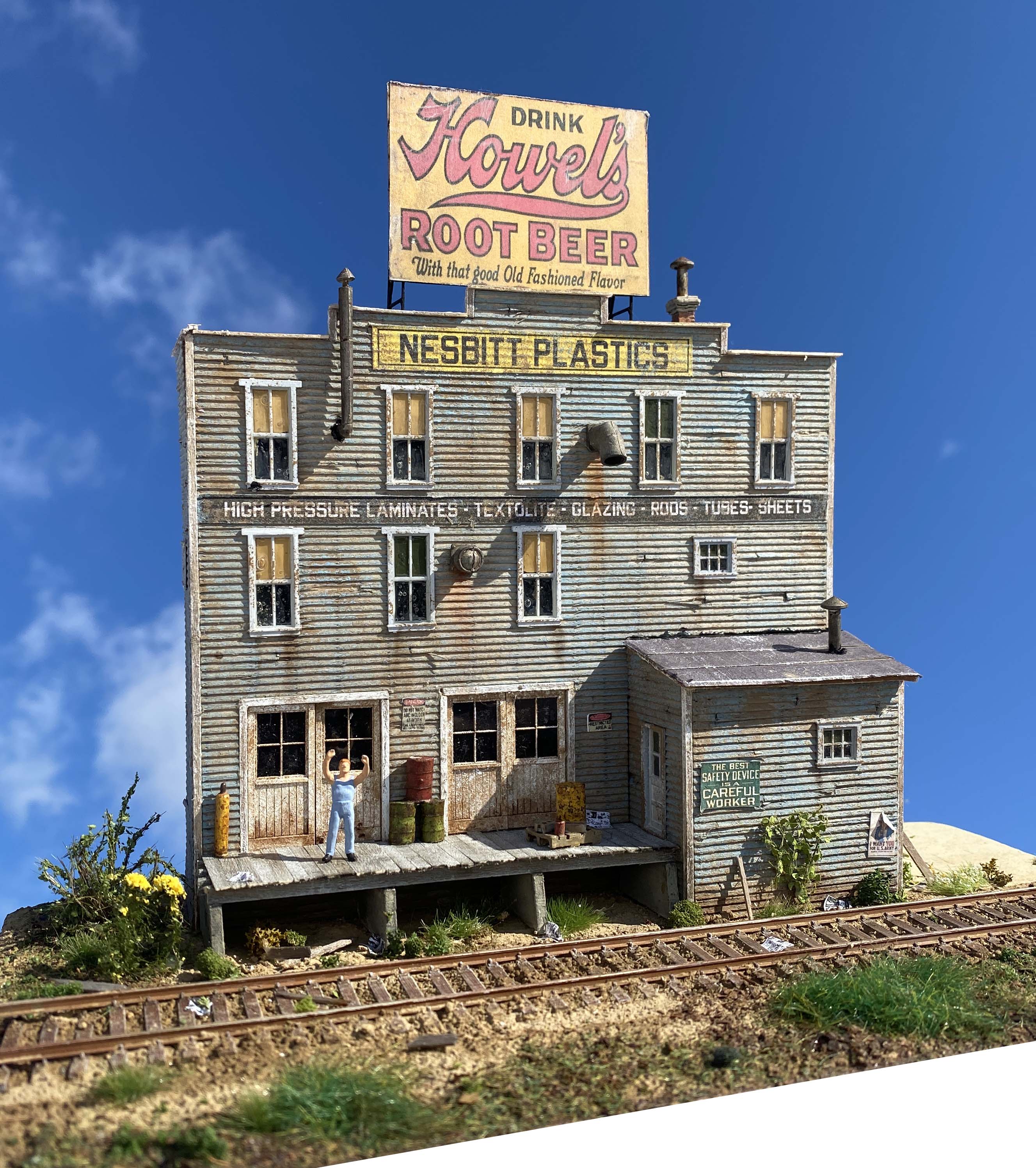 Nesbitt Plastics - HO Scale Background Kit