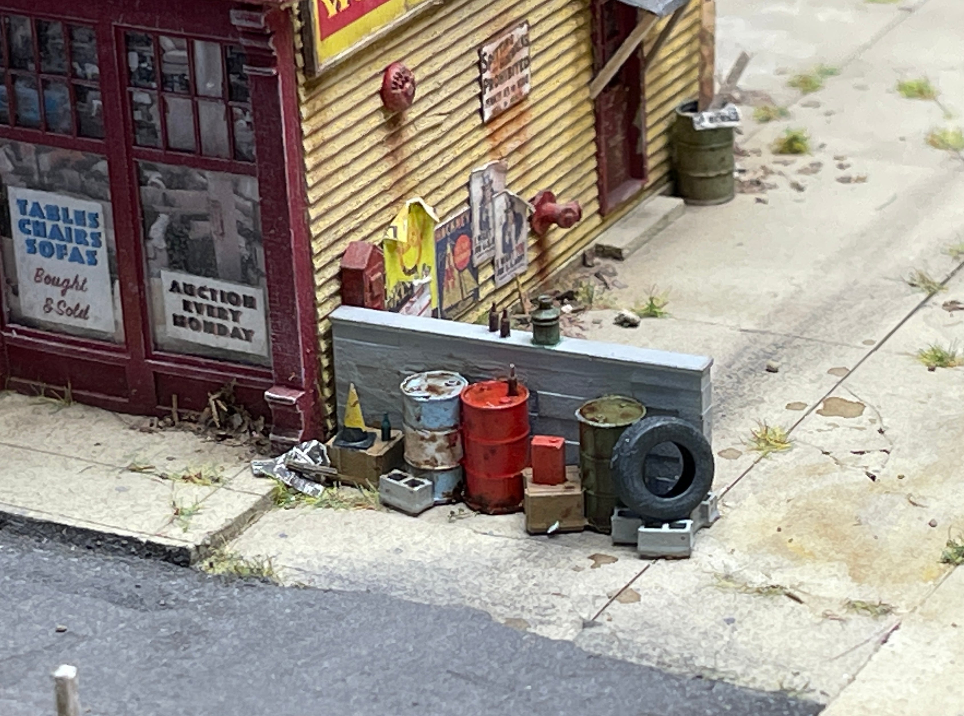 Mini Wallscapes - Resin Detail Part HO Scale