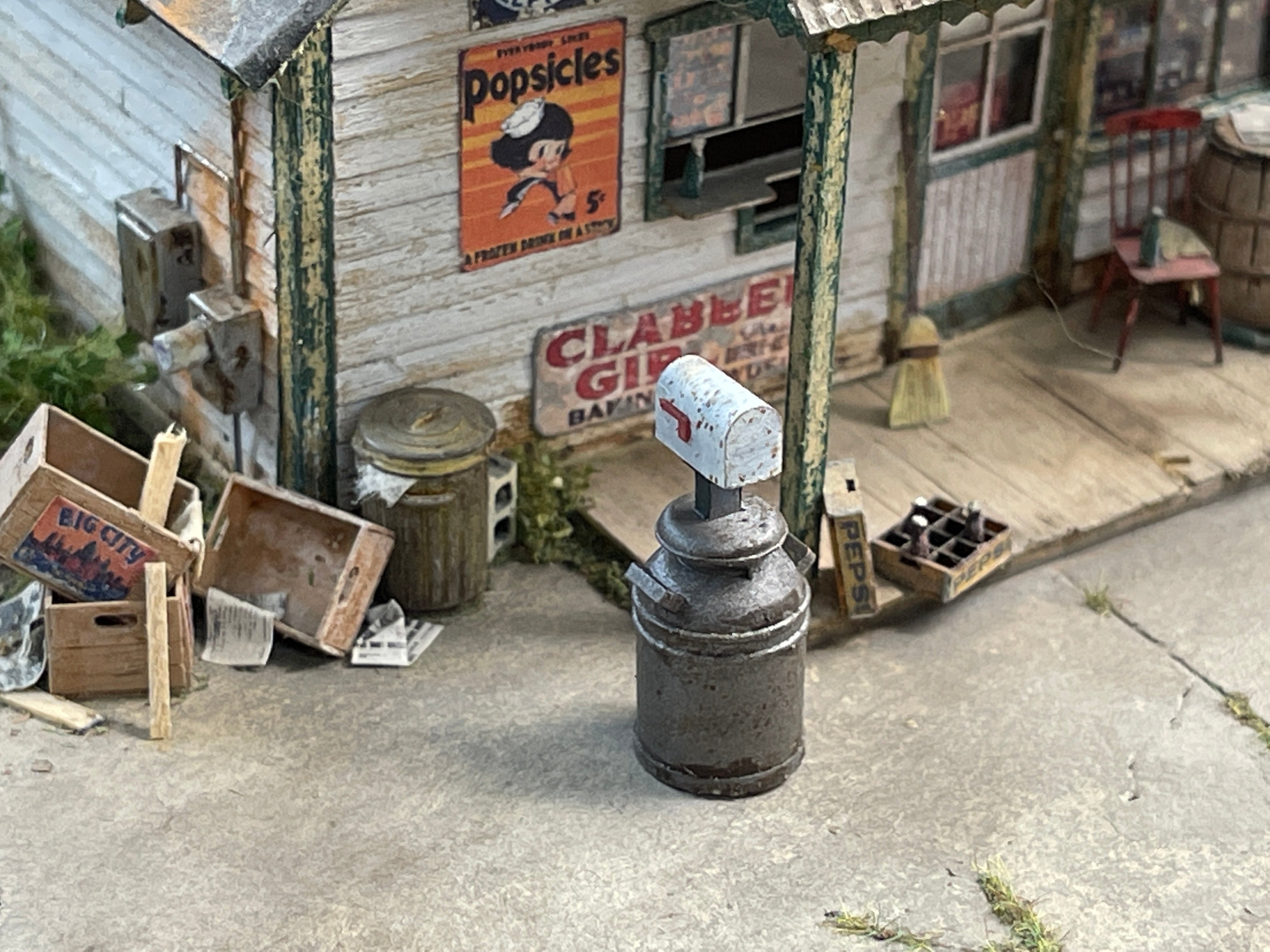 Country Mailboxes 3 Ways- Resin Detail Part O Scale
