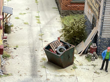 Load image into Gallery viewer, Vintage Dumpsters (2)  - Resin Detail Part HO Scale