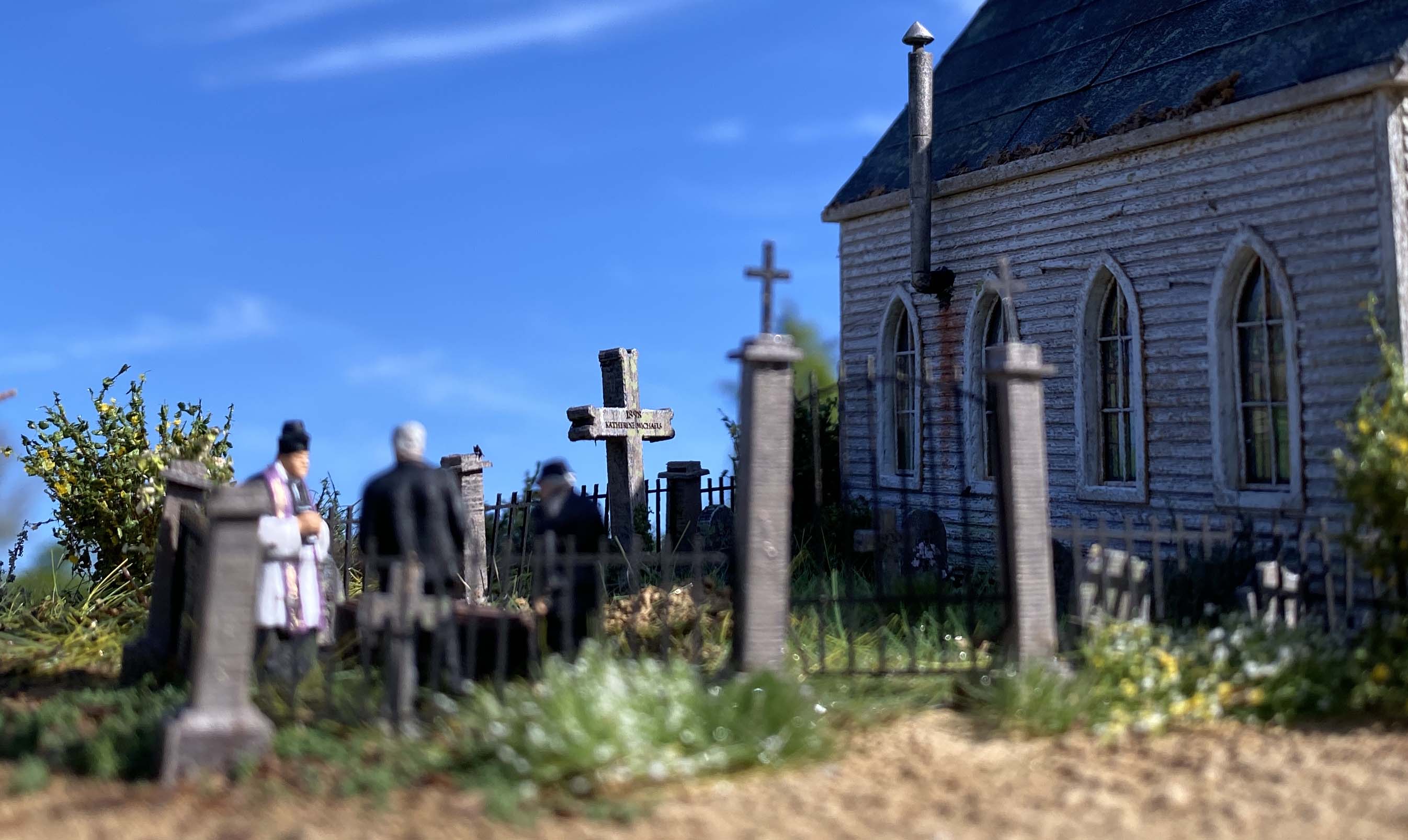 Cemetery Expansion Kit- HO Scale