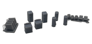 Plumbing & Appliance Set - Resin Detail Parts HO Scale