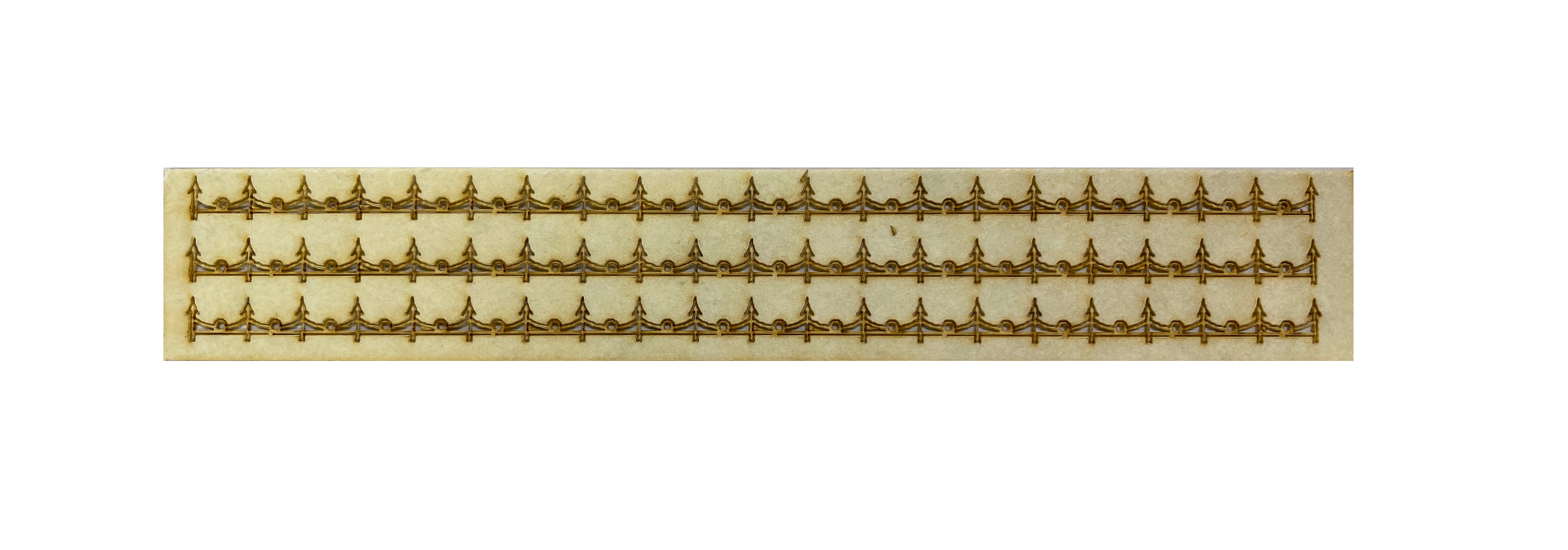 Wrought Iron Architectural Trim - HO Scale
