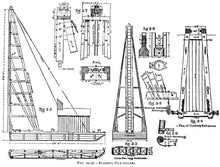 Load image into Gallery viewer, Floating Pile Driver -  HO Scale Kit