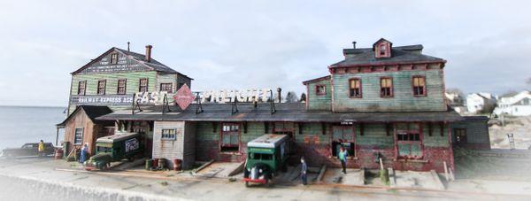 R.E.A. Freight House - HO Scale Kit