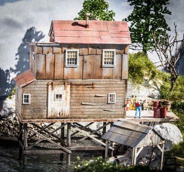 Delgiorno Fish Co. - HO Scale Kit