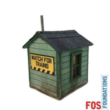 Load image into Gallery viewer, Crossing Shed Set of 2 - HO Scale Kit