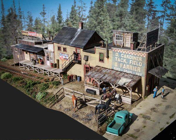 Gardiner's Tack, Field & Farrier - HO Scale Kit