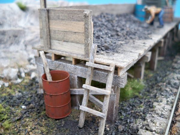 Brewer's Coaling Platform - O Scale Kit