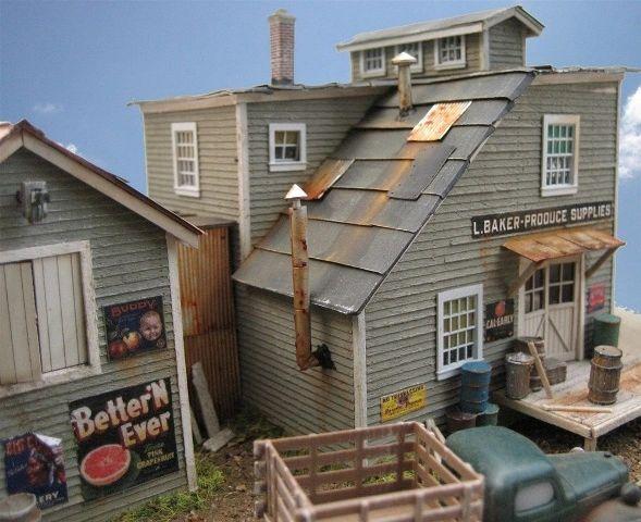 L. Baker Produce - HO Scale Kit