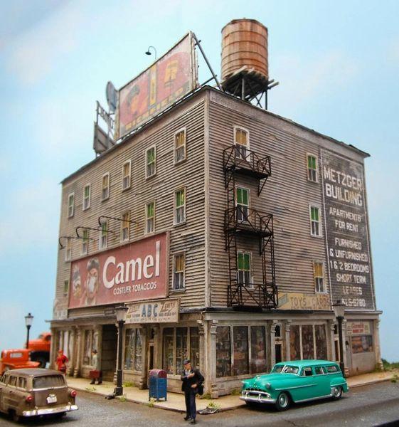 Metzger Building - HO Scale Kit