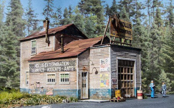Hollis Pest Control - HO Scale Kit