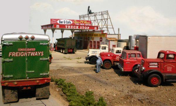 Mud Flap Cafe & Truckstop - HO Scale Kit