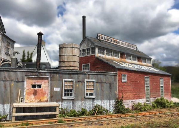 E.W. Karker Saw & Planing Mill - HO Scale Kit