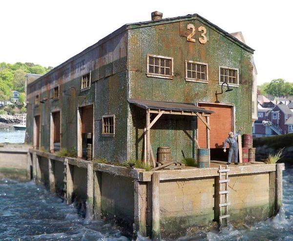 Pier 23 Sanborn Coffee - HO Scale Kit