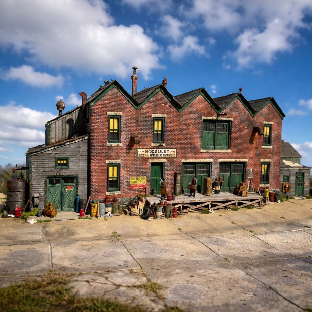 McCauley Steam & Hydraulic Packing Co. - HO  Scale Kit