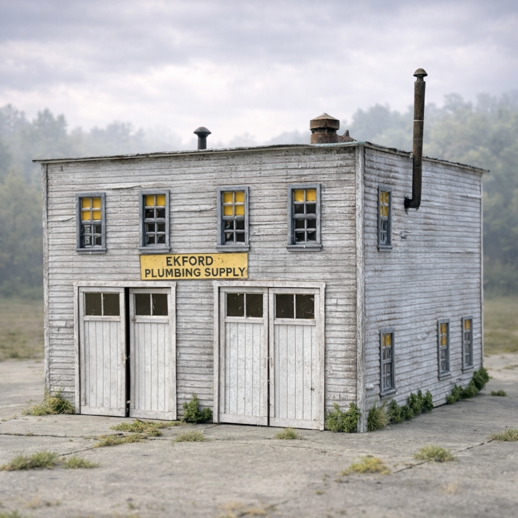 Ekford Plumbing - HO Scale Kit