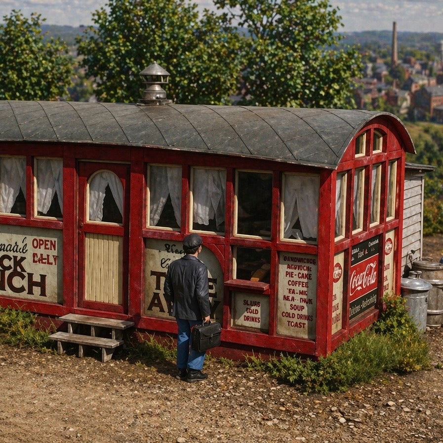 Eleanor's Quick Lunch Diner  - HO Scale  Kit