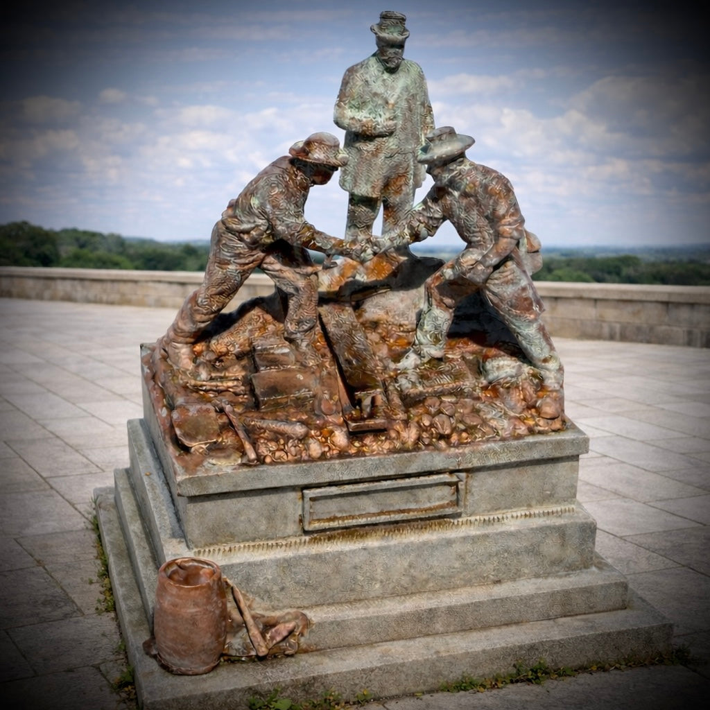 Golden Spike Memorial   - HO Scale Detail