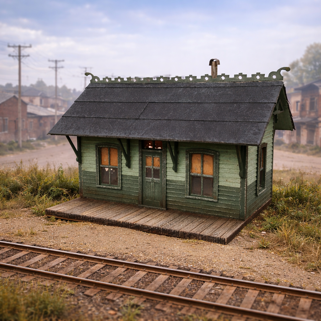 Oakwood Station - HO Scale Kit