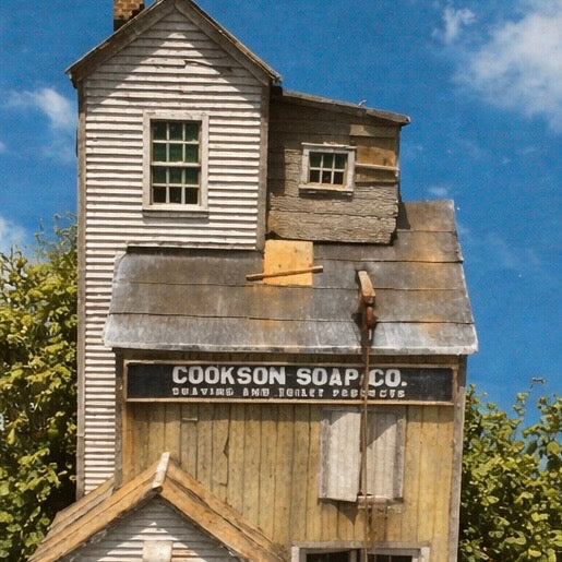 Cookson Soap - HO Scale Background Kit