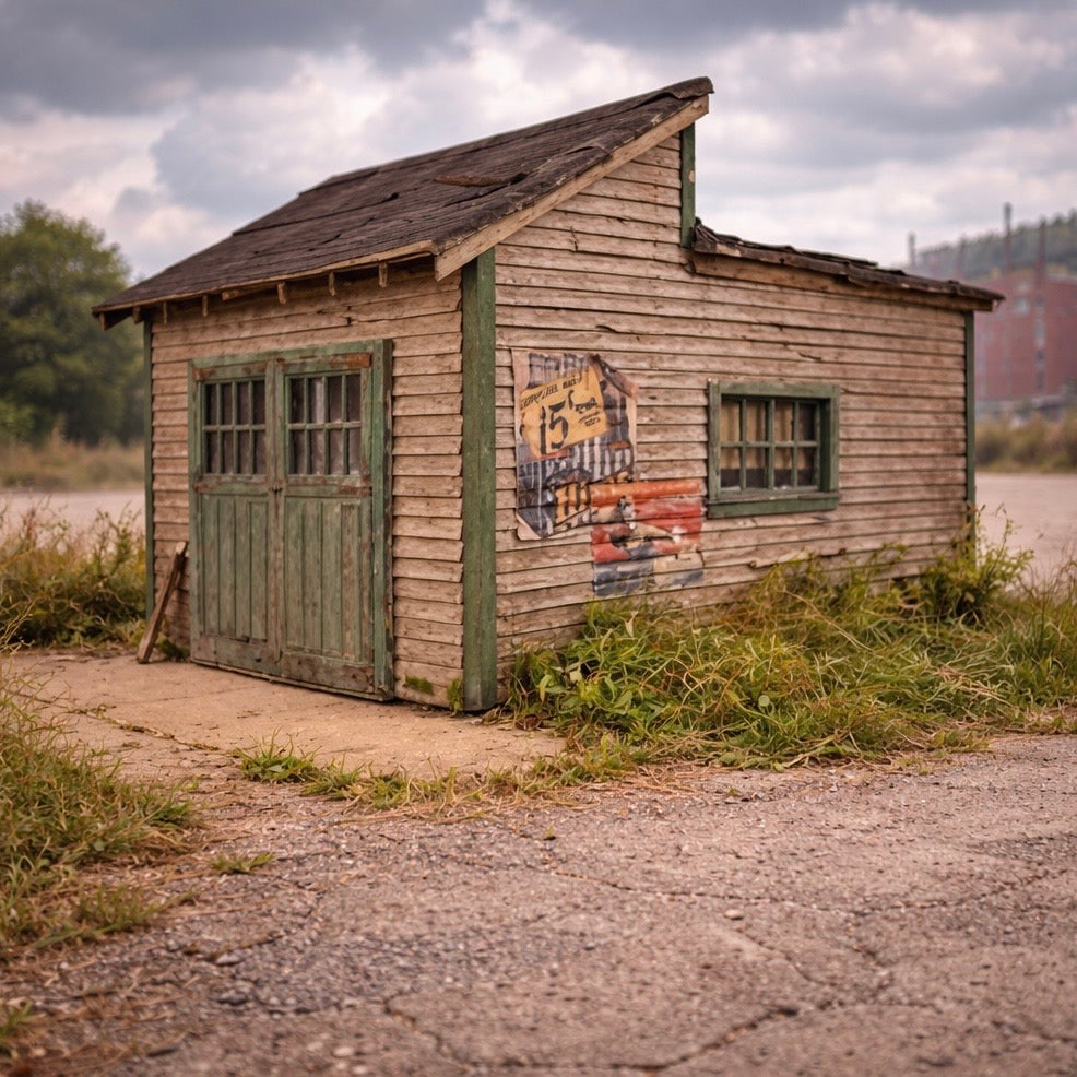 Martin's Garage - HO Scale Kit