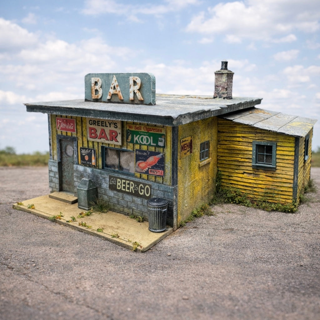 Greely's Bar- HO Scale Kit