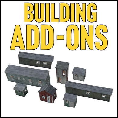Building Add-Ons Assortment  / HO Scale Kit