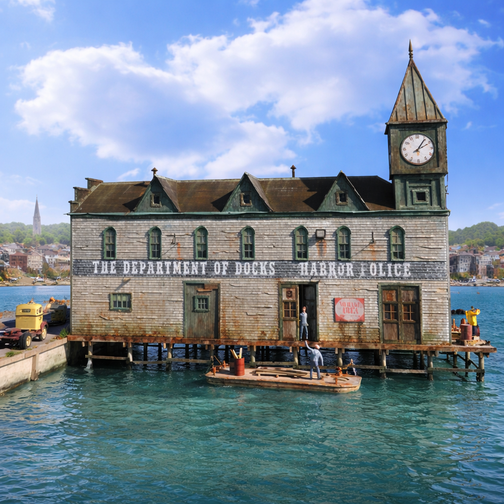 Dept. of Docks Part 2- HO Scale Kit