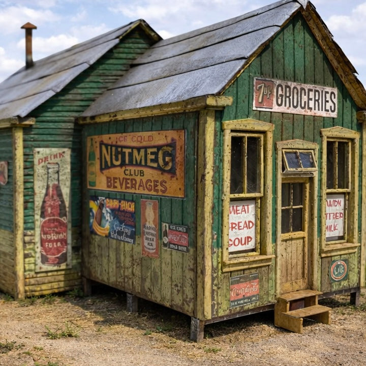 Charlie's Market - HO Scale KIT
