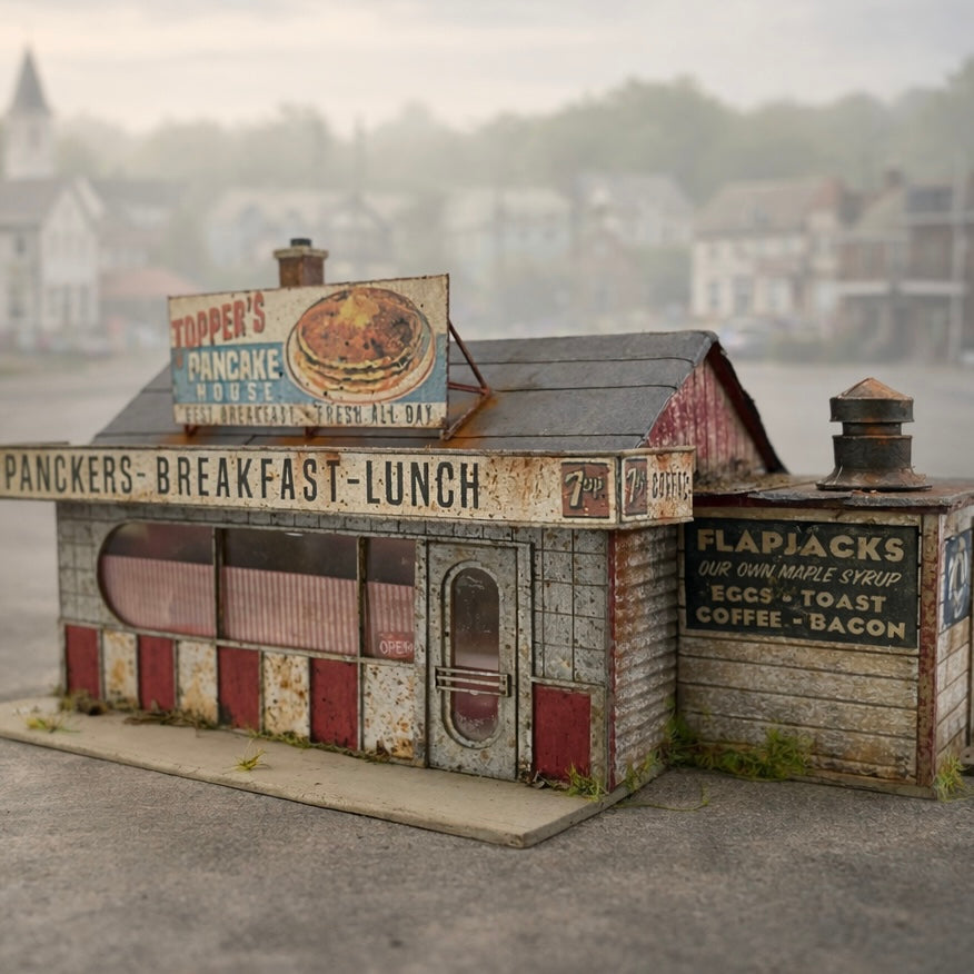 Topper's Pancakes- HO Scale Kit