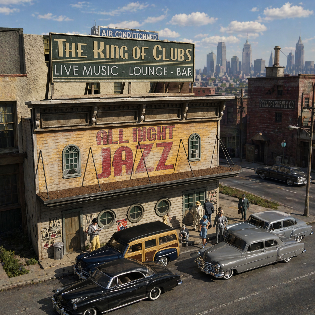 King of Clubs Jazz- HO Scale Kit