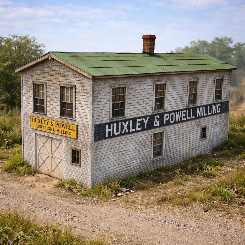 Huxley & Powell Milling - HO Scale Kit