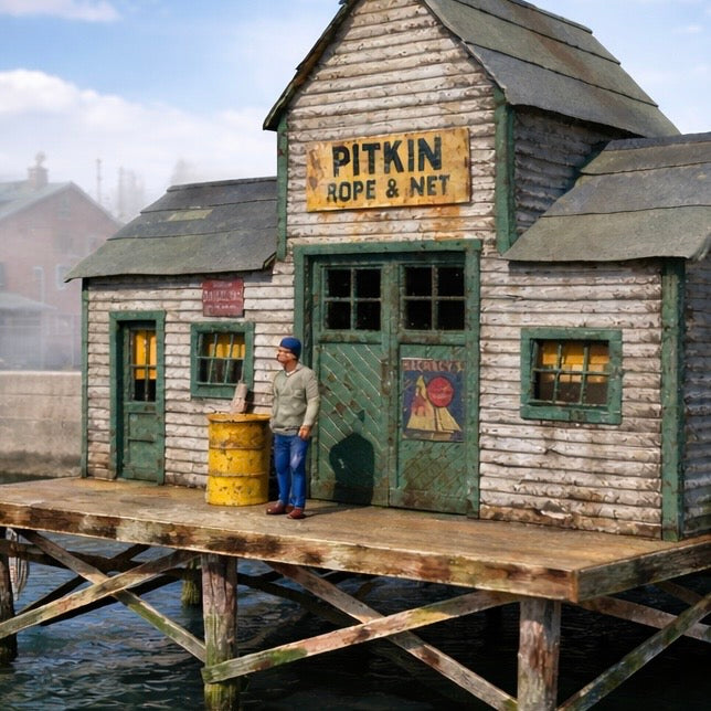 Pitkin Rope & Net- HO Scale Kit