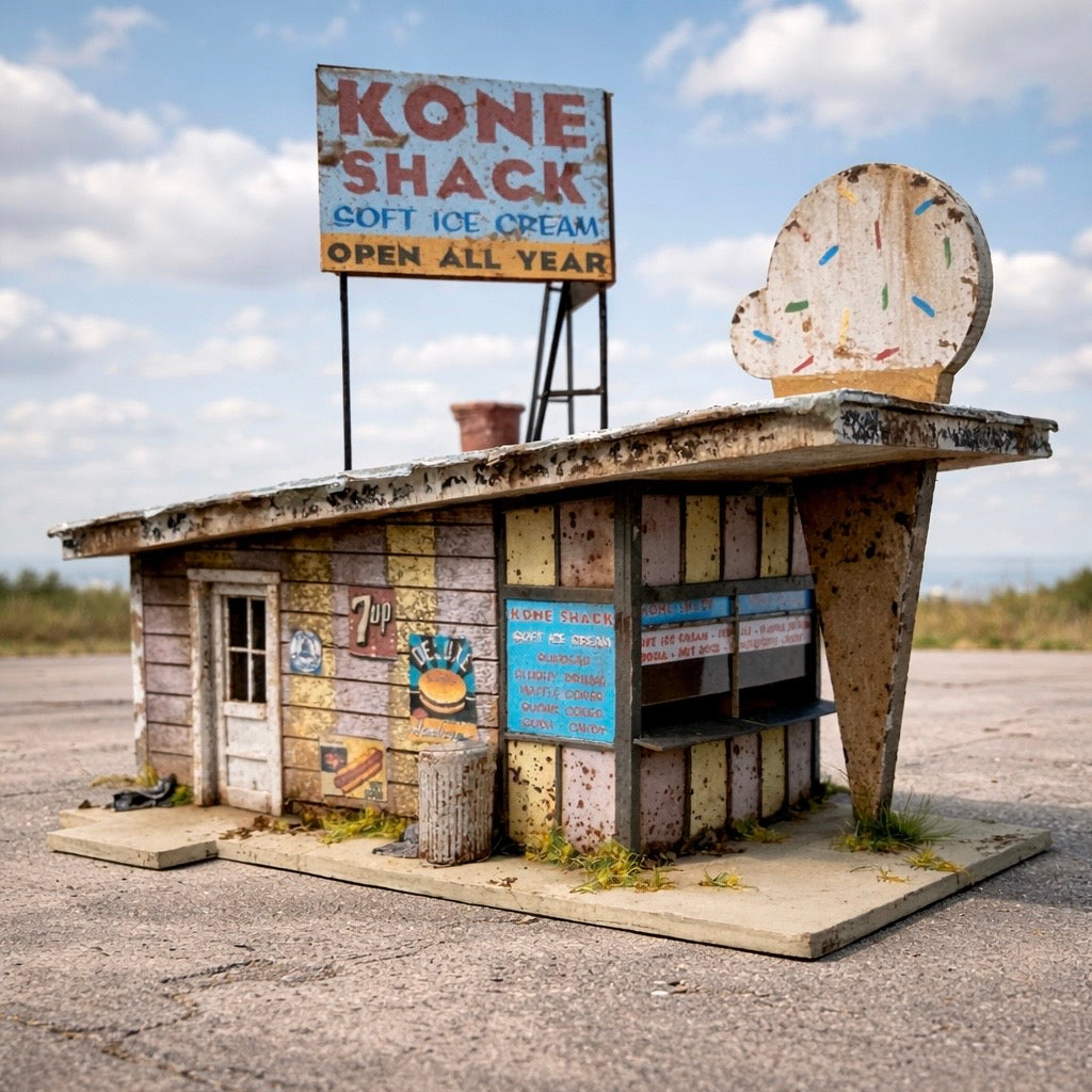 KONE SHACK - HO Scale Kit