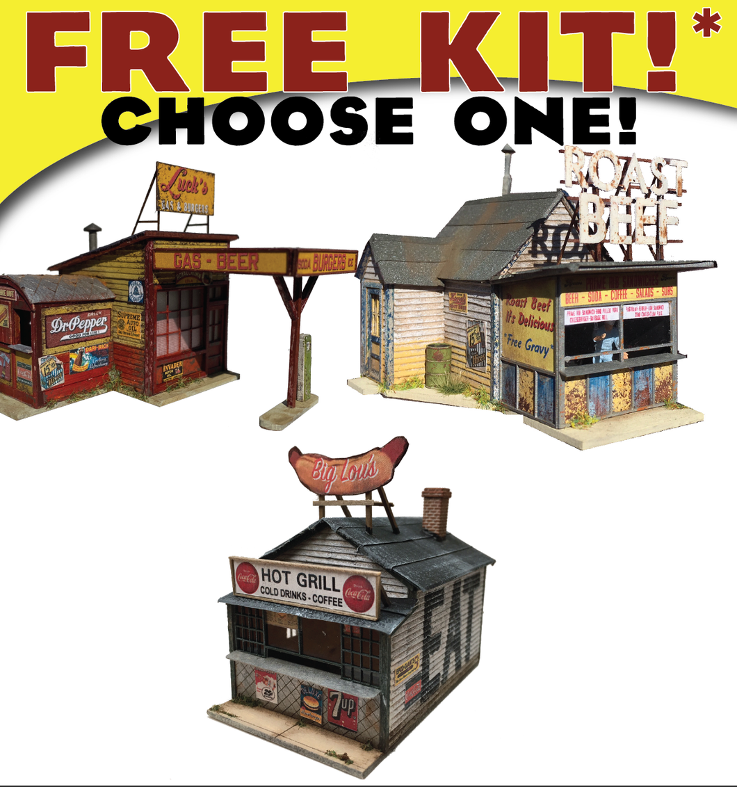 FREE KIT OFFER - CHOOSE ONE (w/$50 or more purchase)