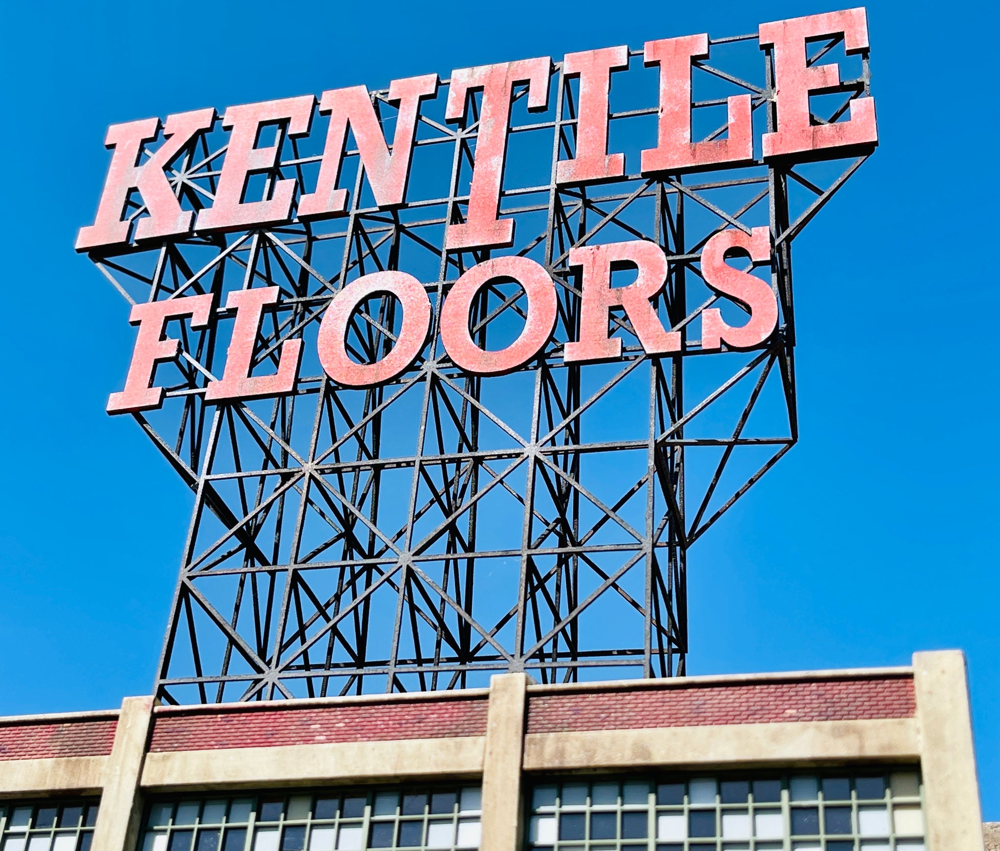 KENTILE FLOORS ROOFTOP SIGN / FRAME - HO / O / N Scale Kit – Fos Scale ...