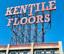 Load image into Gallery viewer, KENTILE FLOORS ROOFTOP  SIGN / FRAME - HO / O / N  Scale Kit