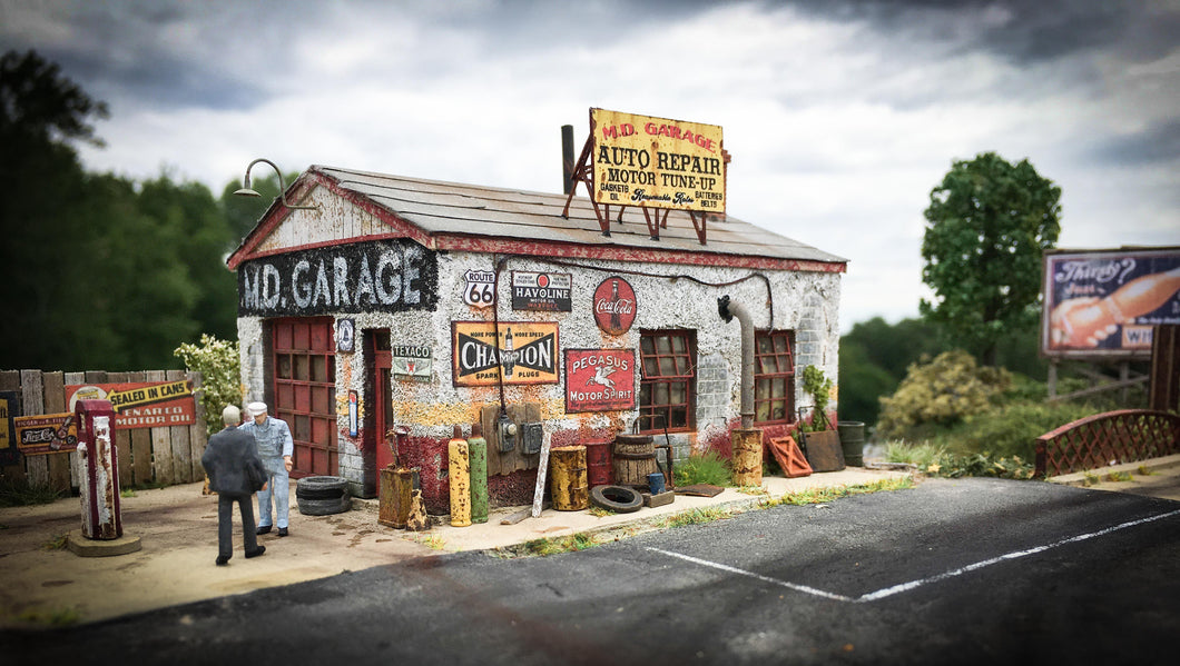 MD Garage - HO Scale Kit