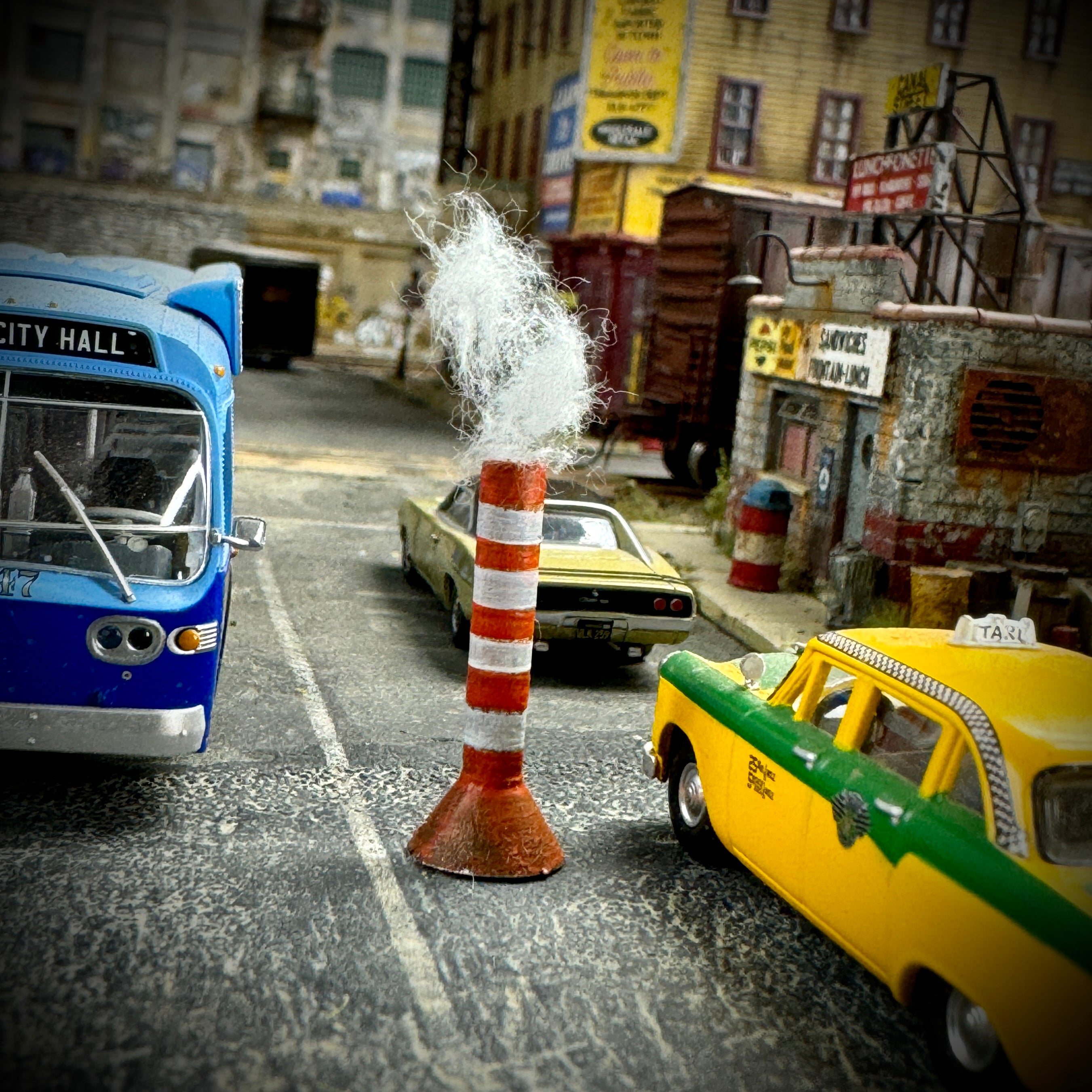 Man Hole Steam Vents (2) - Metal Detail Part HO Scale