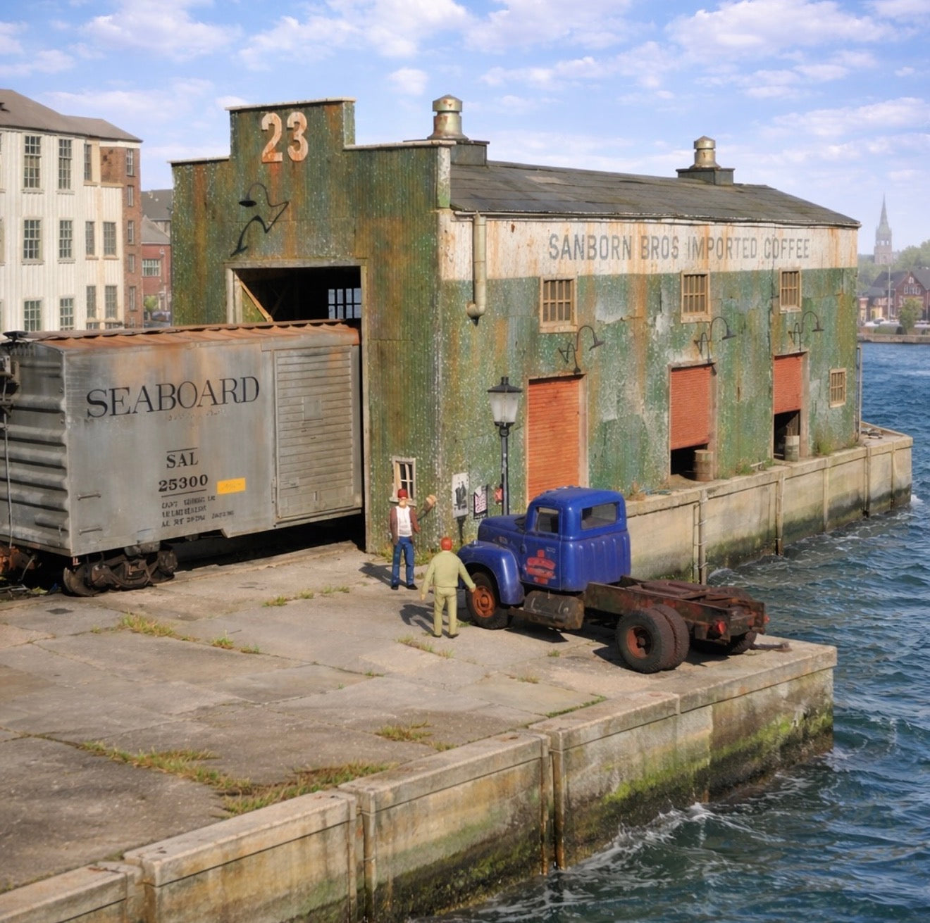 Pier 23 Sanborn Coffee - HO Scale Kit