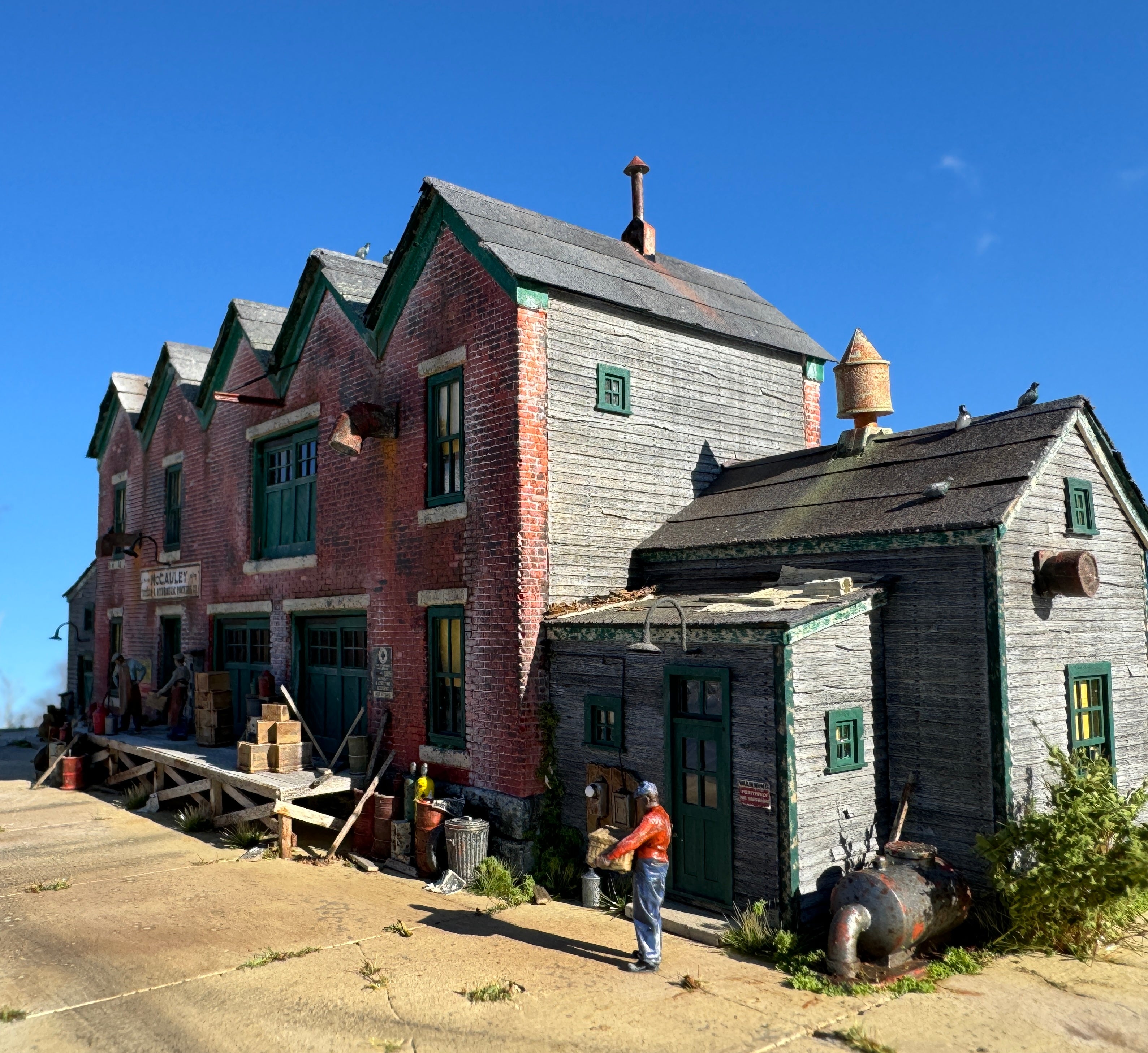 McCauley Steam & Hydraulic Packing Co. - HO  Scale Kit