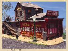 Load image into Gallery viewer, Noodle Bar &amp;  Massage Parlor - HO  Scale Kit