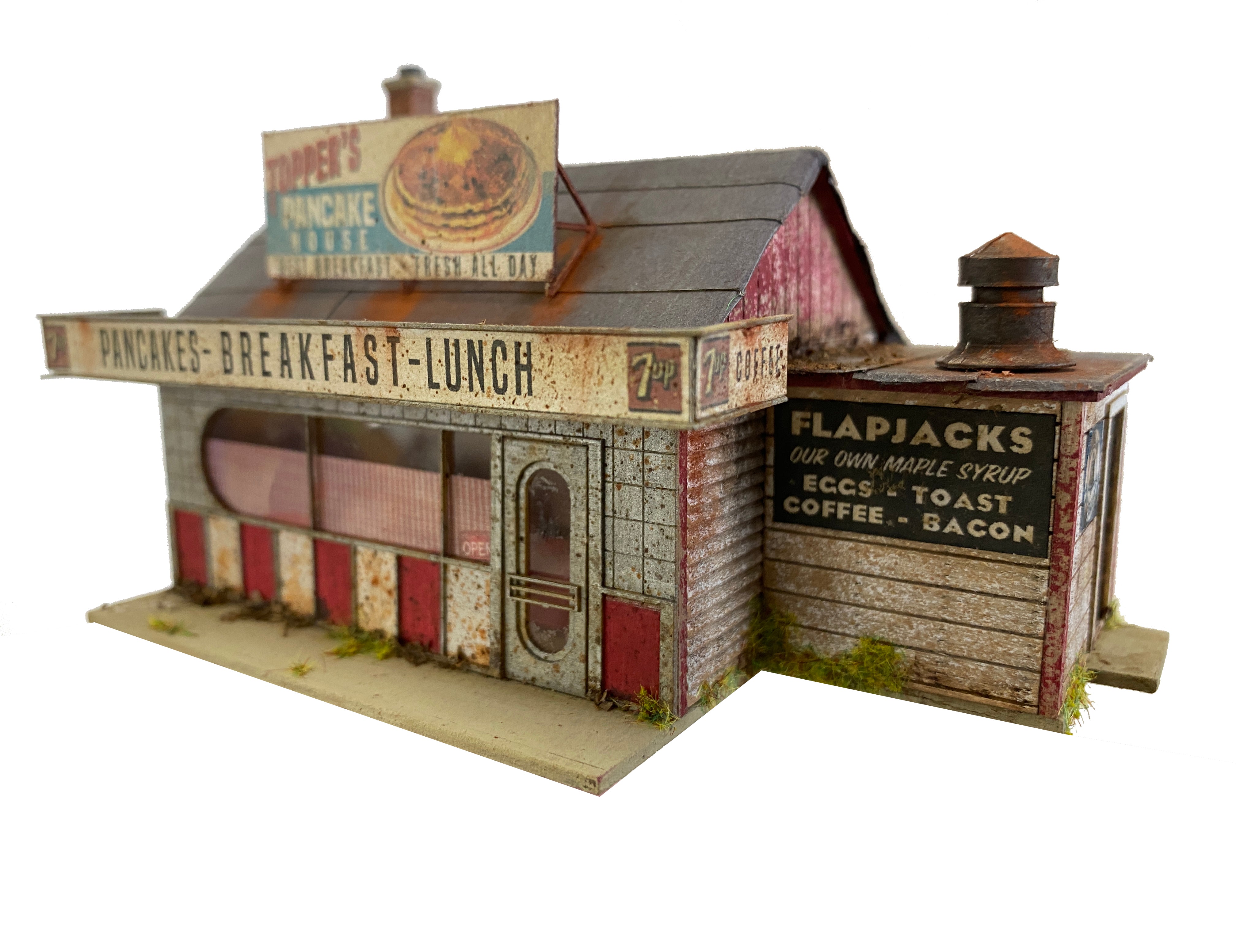 Topper's Pancakes- HO Scale Kit