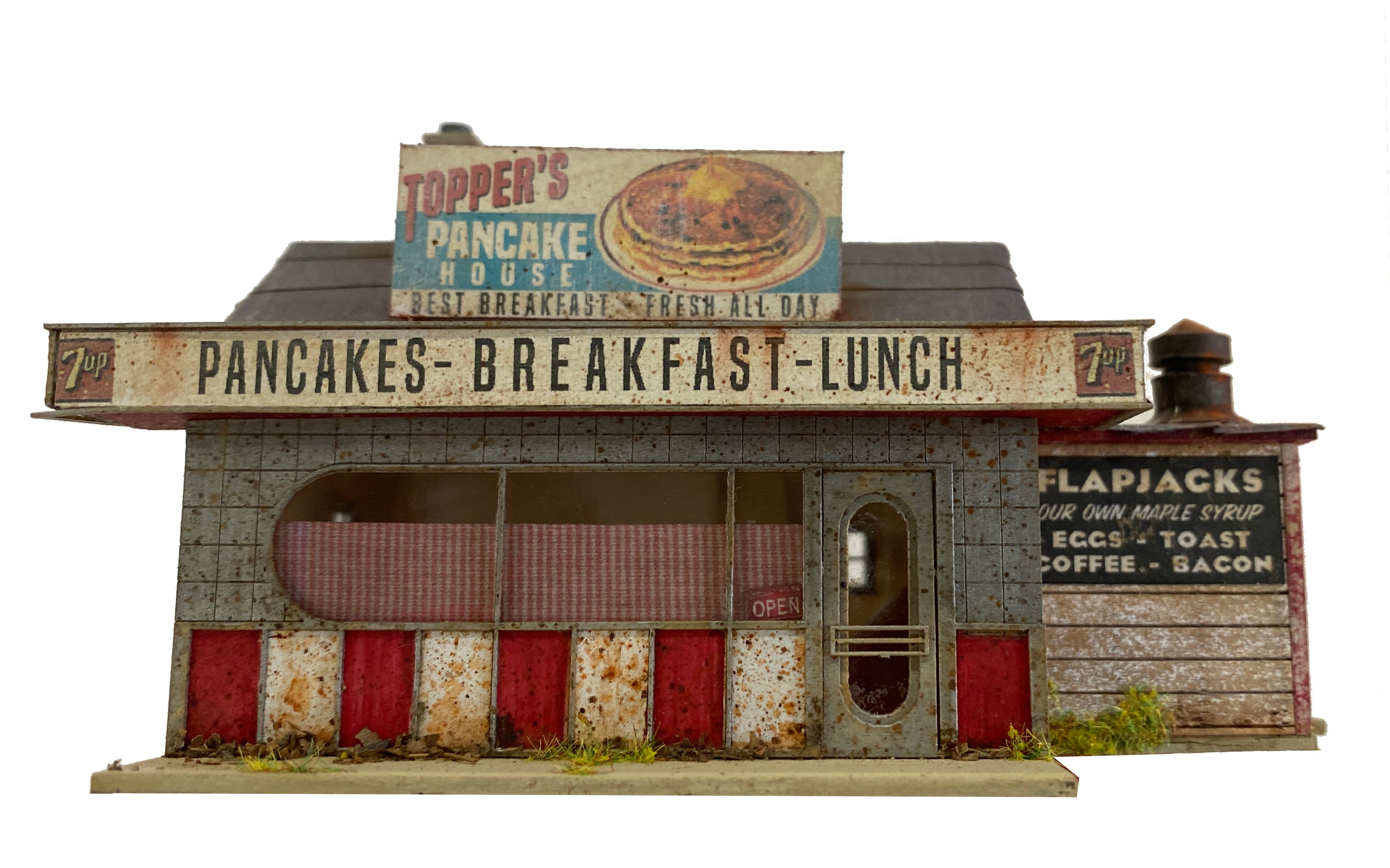 Topper's Pancakes- HO Scale Kit