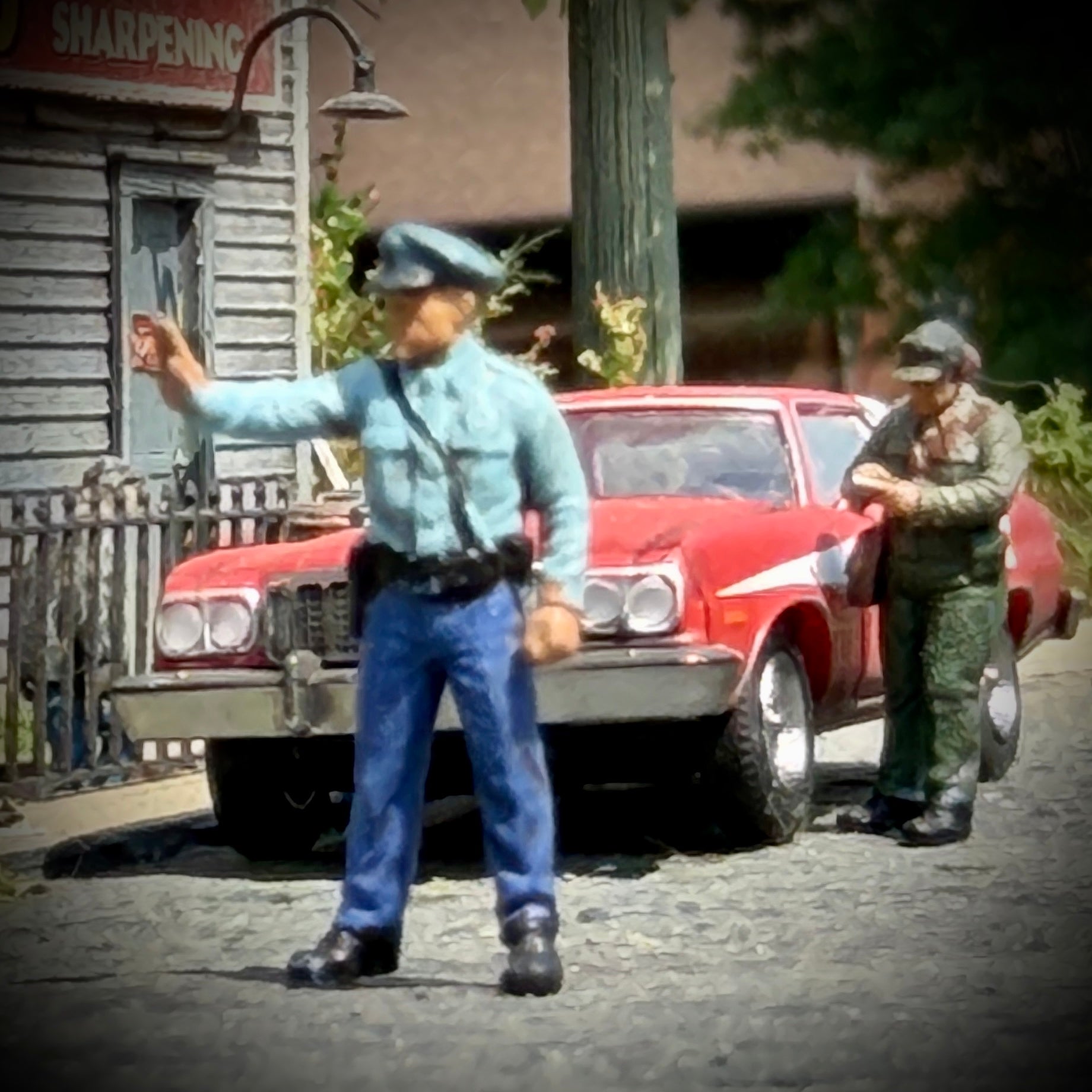 Traffic Detail  - HO Scale Figures (Set of 4)