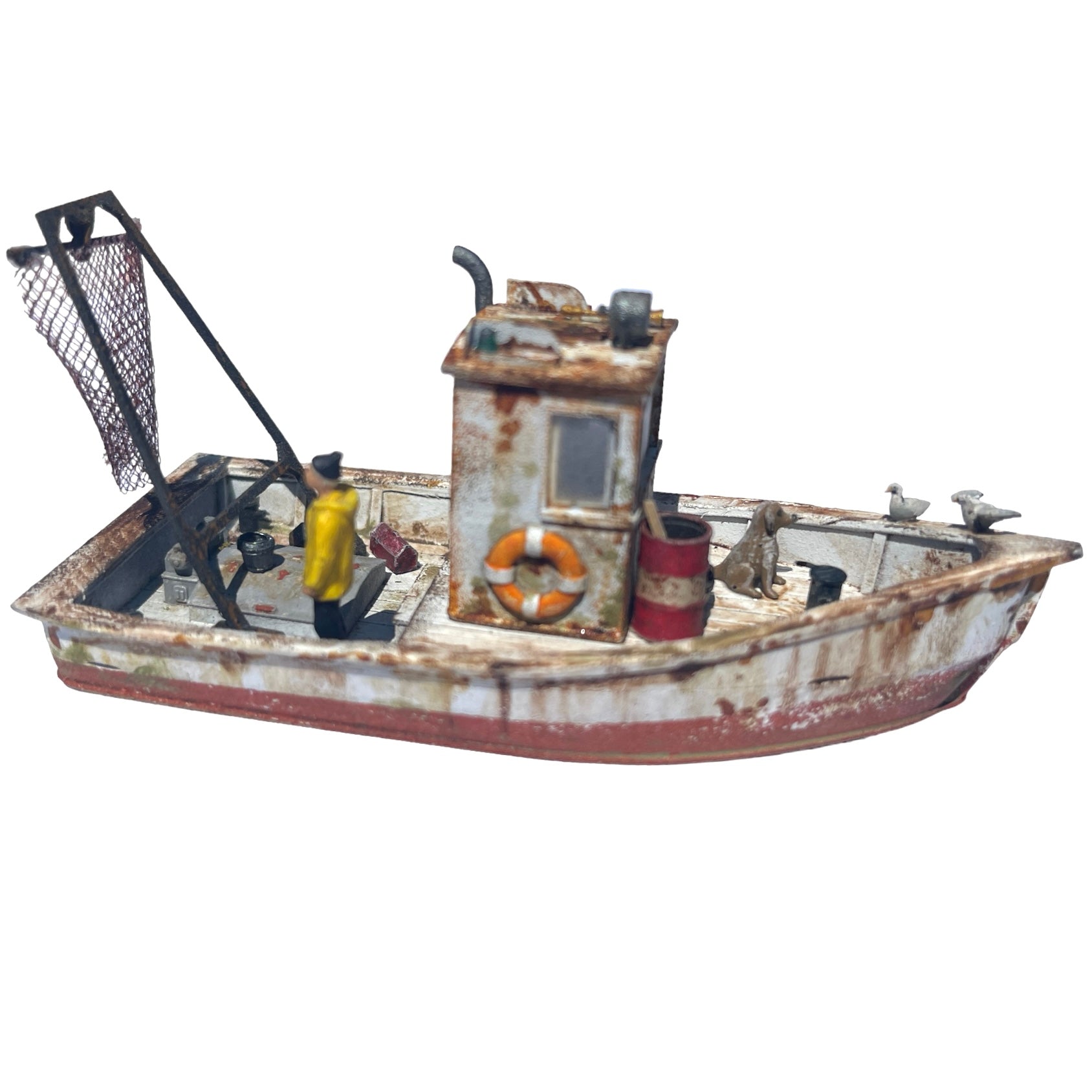 Fishing Boat 1:87 HO Scale – Outland Models