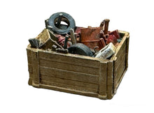 Load image into Gallery viewer, Wood Junk Bin  - Resin Detail Part HO Scale