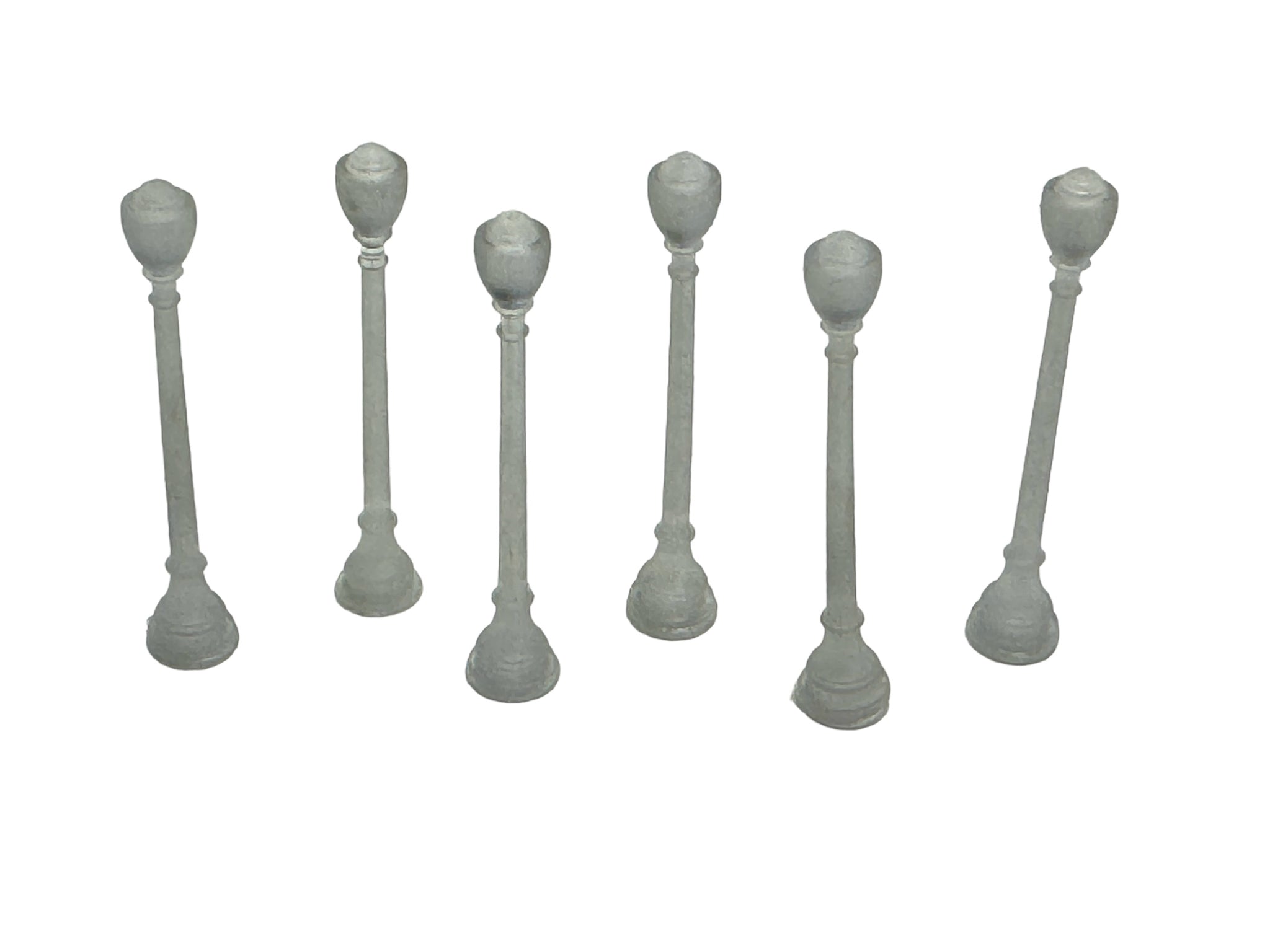 Classic Street Lamp Post (6pcs) - Resin Detail Part HO Scale – Fos ...
