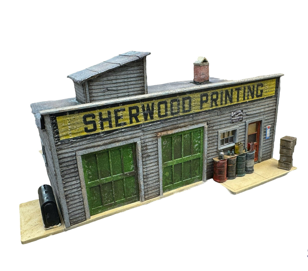 Sherwood Printing- HO Scale Kit